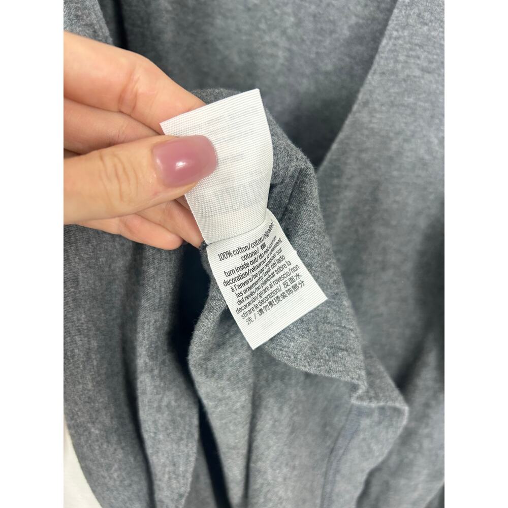 Victoria's Secret PINK Bling Long Sleeve T-shirt Gray Medium - Picture 7 of 7